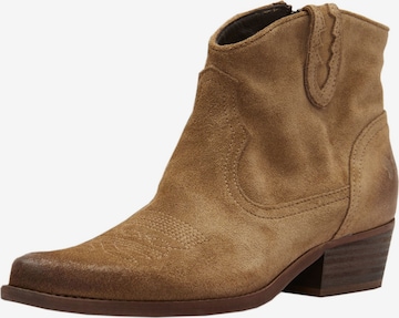 Bottines 'West ' FELMINI en marron : devant