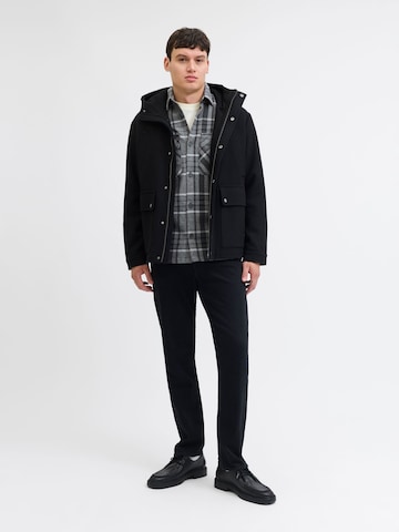 JACK & JONES Regular Fit Hemd in Grau