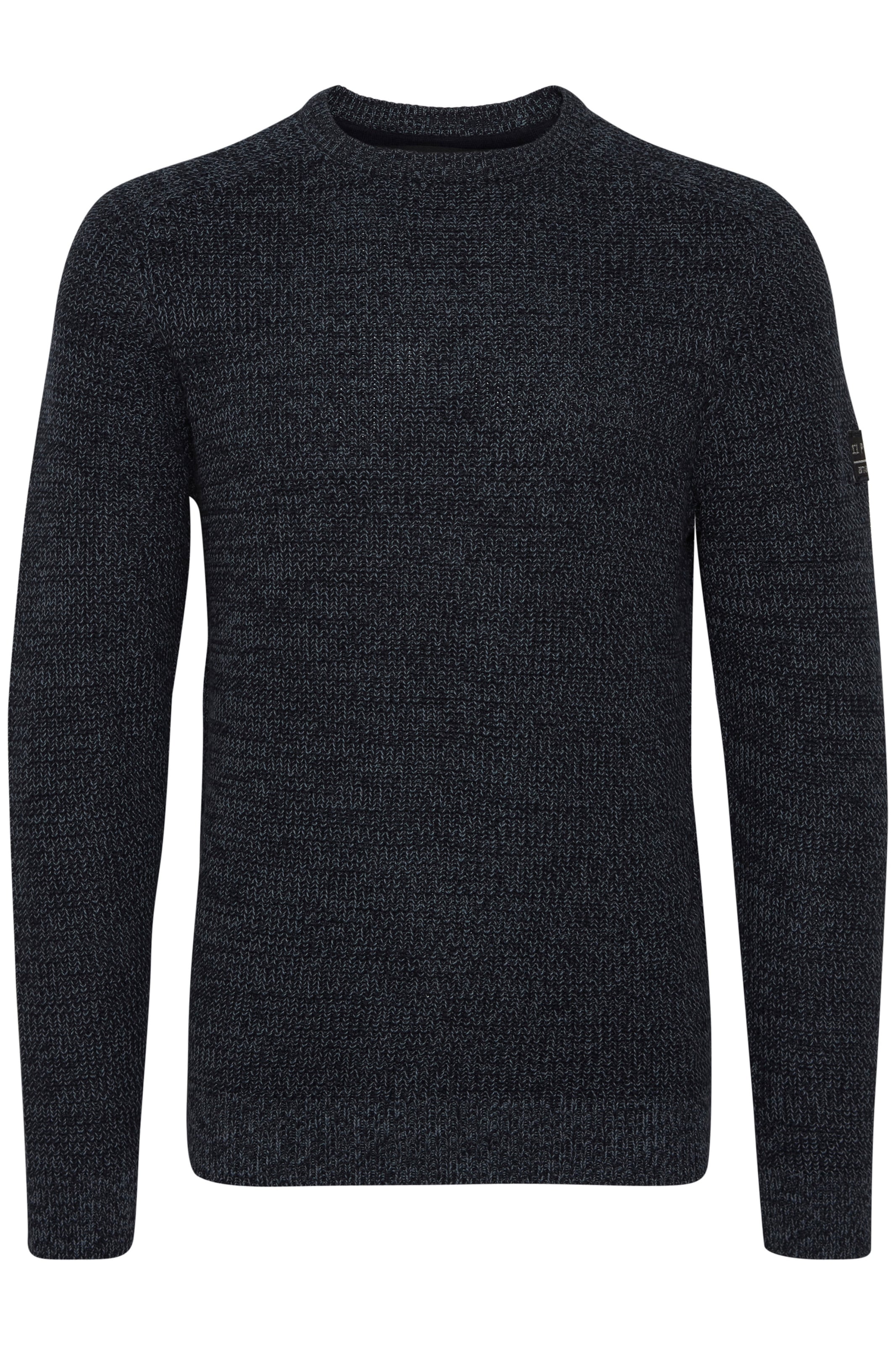 11 Project Pullover 'AMERICUS' in Schwarz: Vorderseite