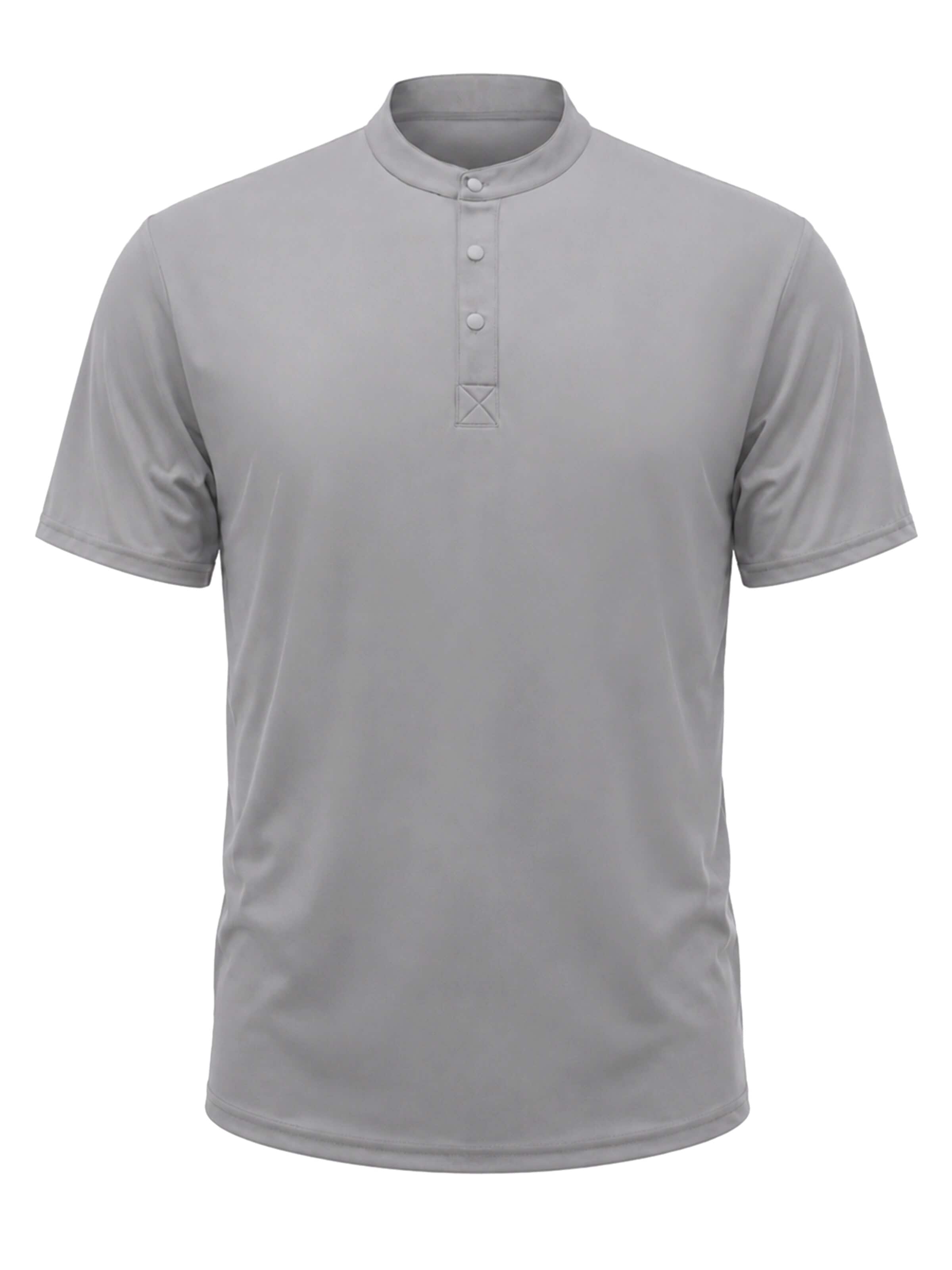 ALLTHEMEN Shirt 'Atmen' in Grey: front