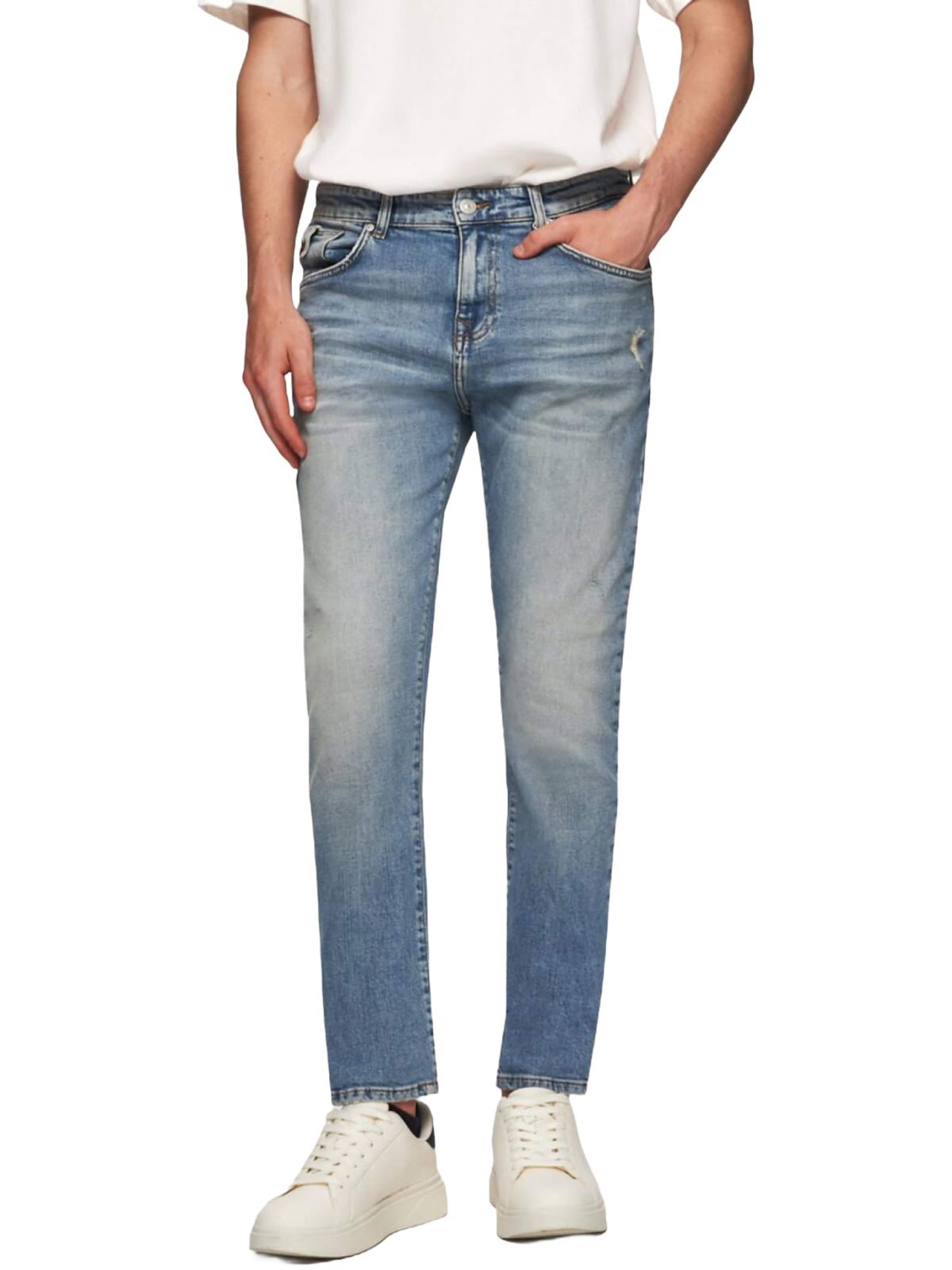 LTB Jeans - Skinny Vaquero 'LTB Jeans Herren Joshua 200 Skinny Leg Low Waist Jeanshose' en azul
