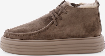 Baskets basses ' LILO ' Kennel & Schmenger en marron : devant