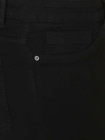Skinny Jeans 'Molly' de la Gina Tricot Curve pe negru