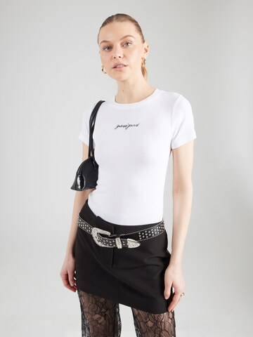 Maglietta di GUESS JEANS in bianco: frontale