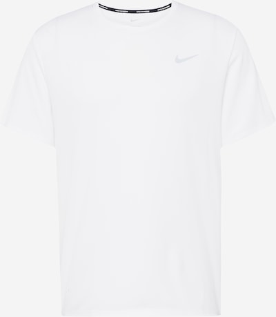 NIKE Funkčné tričko - strieborná / biela, Produkt