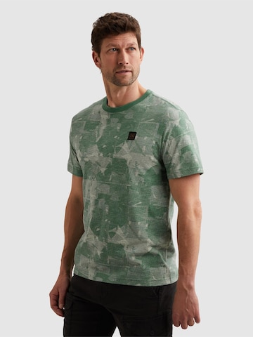 T-Shirt 'T-shirt in jersey with allover print' PME Legend en vert