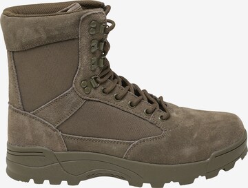 Brandit Boots in Green: front