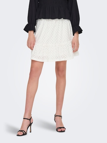 JDY Skirt 'Carla Cathinka' in White: front