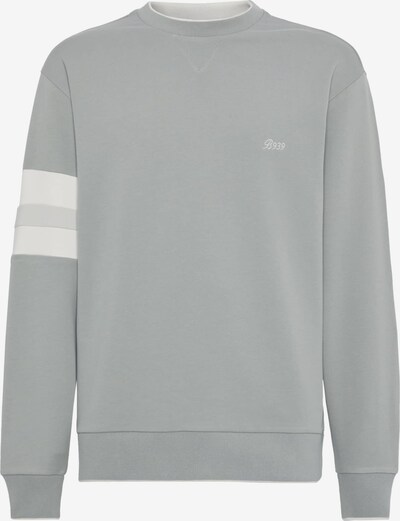 Boggi Milano Sweat-shirt 'B939' en gris / gris argenté / gris clair, Vue avec produit
