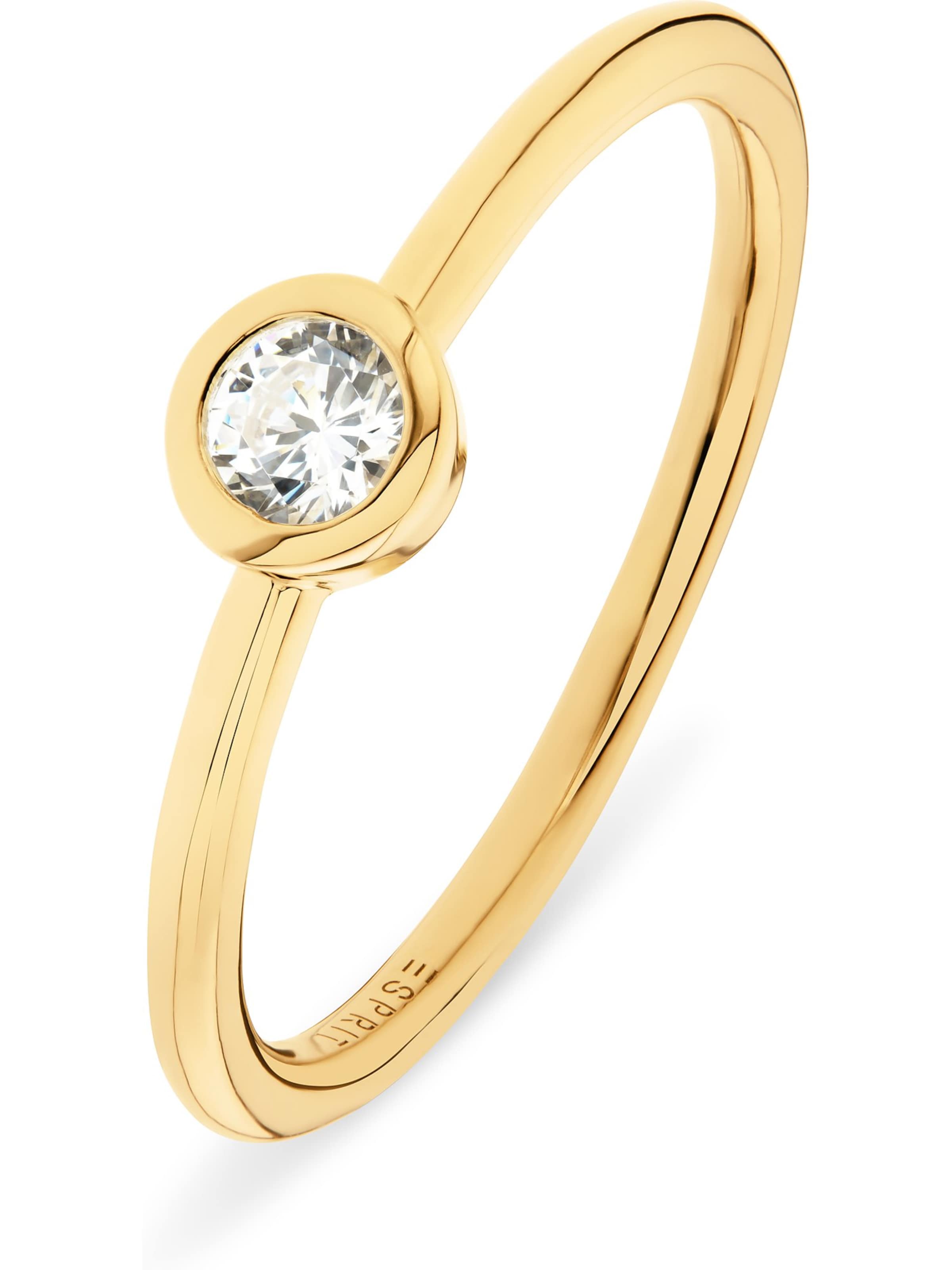 ESPRIT Ring in Gold: front