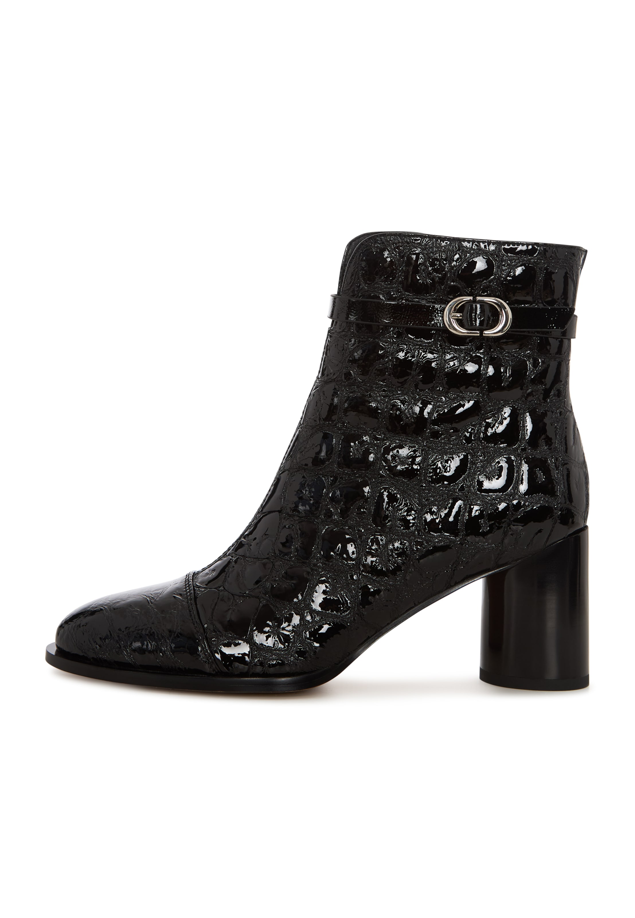 CESARE GASPARI Stiefelette in Schwarz: Vorderseite