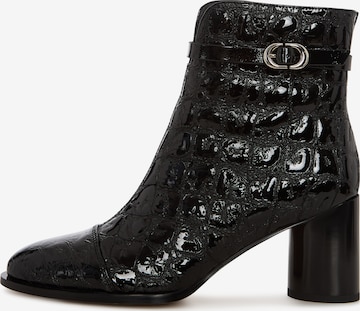 Bottines CESARE GASPARI en noir : devant