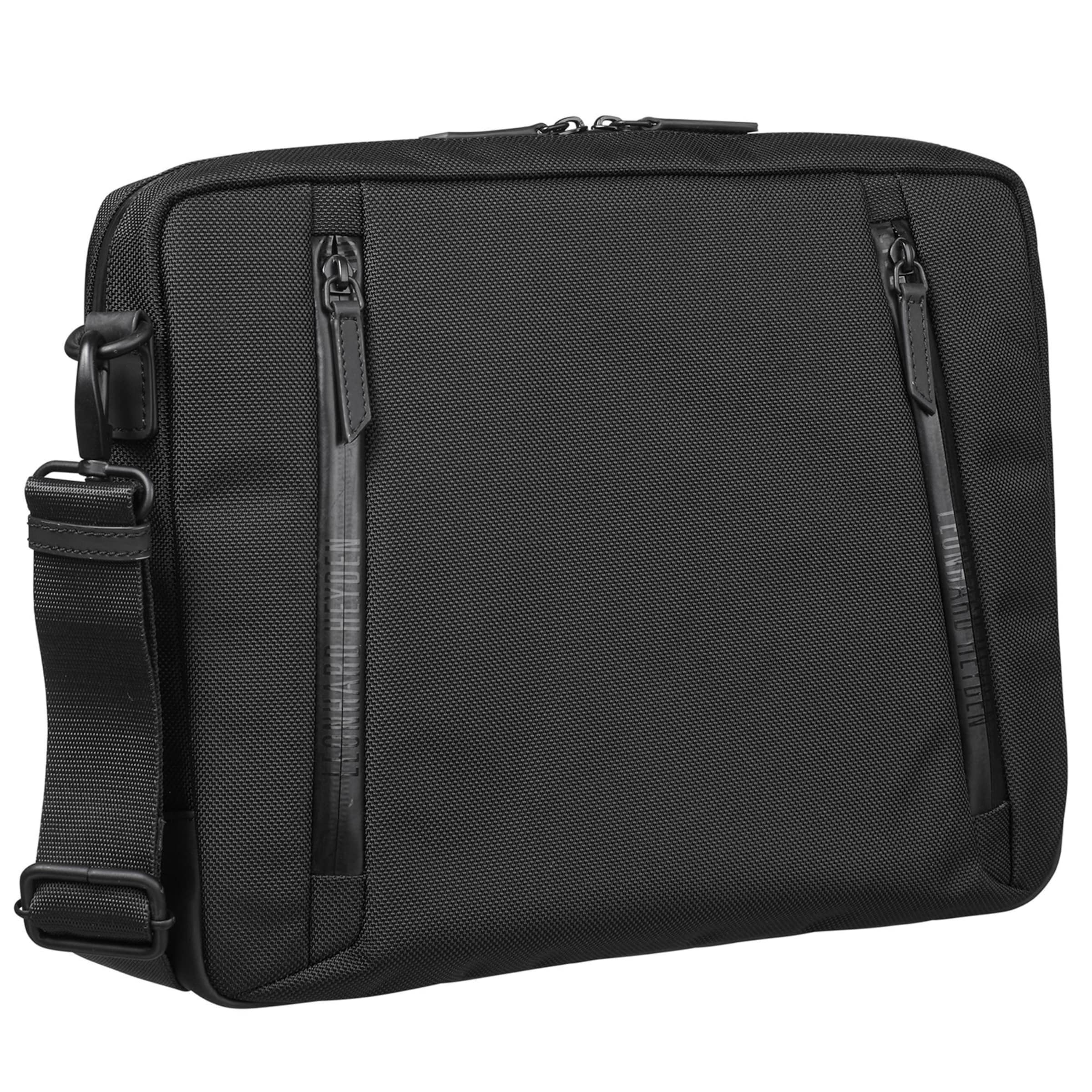 LEONHARD HEYDEN Aktentas 'Helsinki' in Zwart: voorkant