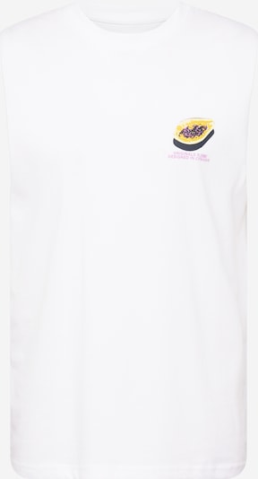 JACK & JONES Shirt 'TAMPA' in Lemon yellow / Anthracite / Mauve / White, Item view