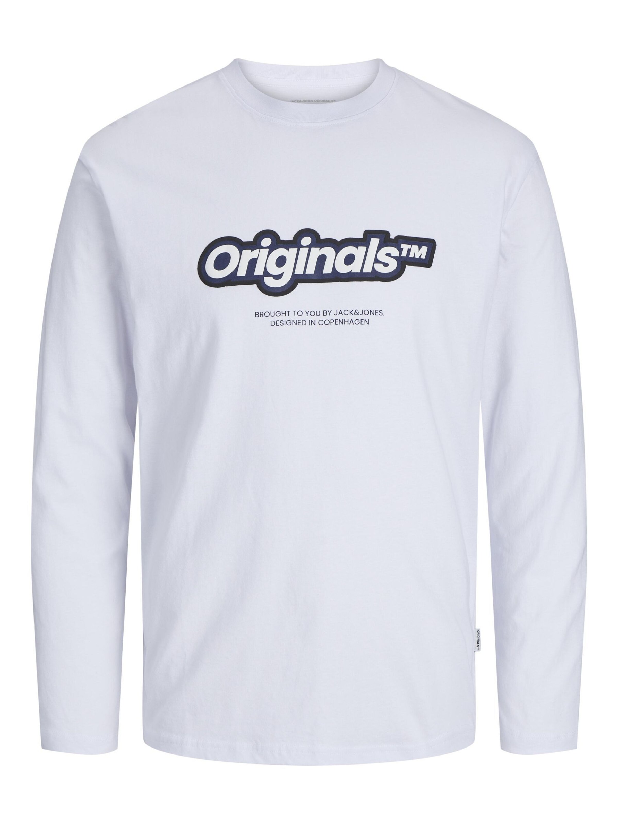 T-Shirt JACK & JONES MINI en blanc : devant