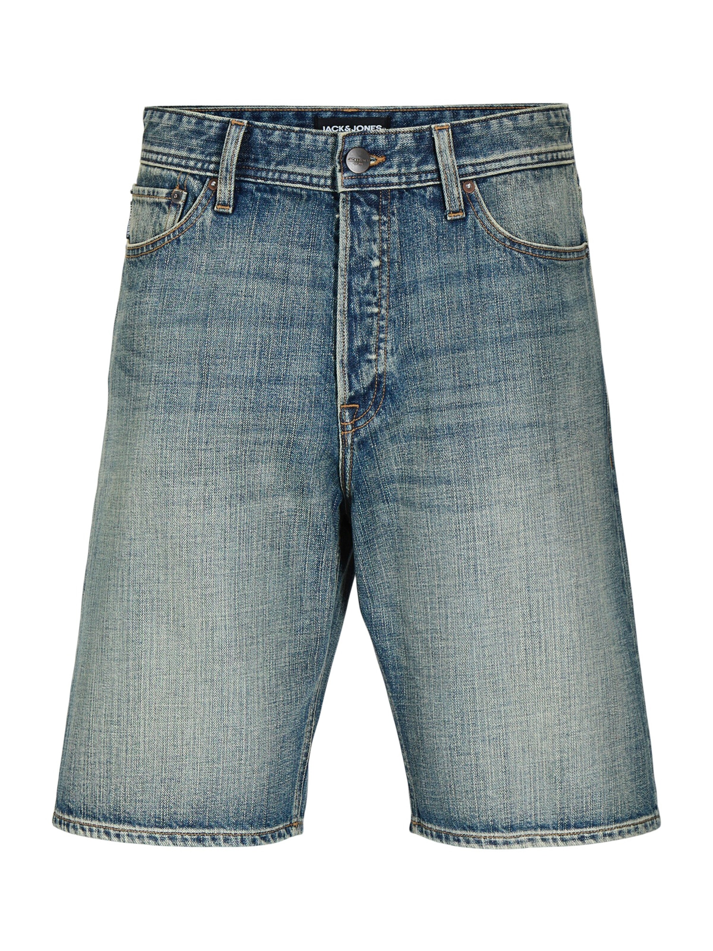 JACK & JONES Baggy Shorts 'JJIALEX JJORGINAL' in Blau: Vorderseite