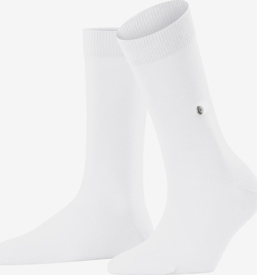BURLINGTON Socks 'Brit Style' in White: front