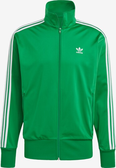 ADIDAS ORIGINALS Jacke 'Firebird' in grün / weiß, Produktansicht