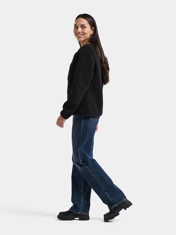 Didriksons Fleece jas 'Selma' in Zwart