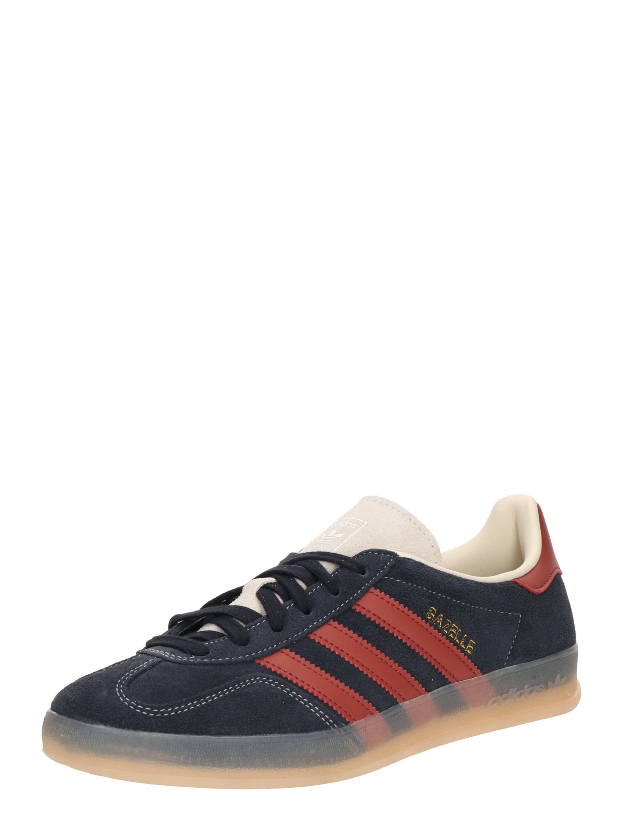 Baskets basses 'Gazelle' ADIDAS ORIGINALS en noir : devant