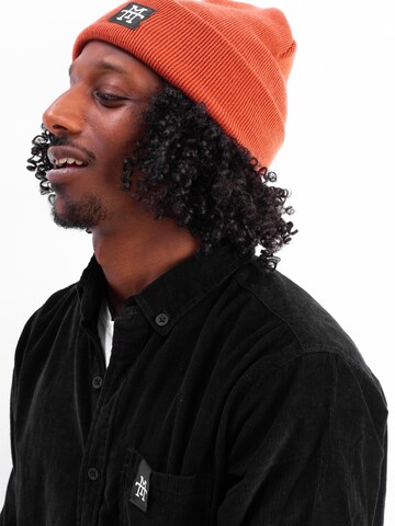 Manufaktur13 Beanie 'Rough' in Brown