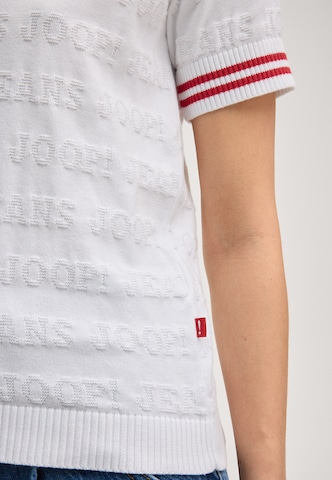 JOOP! Jeans Pullover 'Kalena' in Weiß