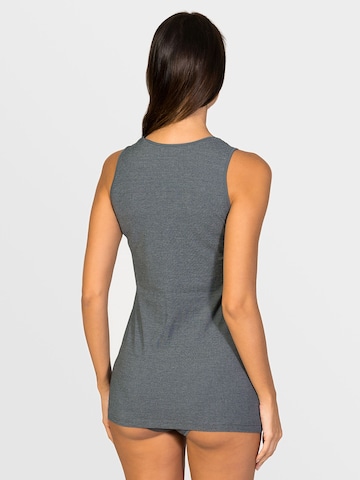 zd ZERO DEFECTS Undershirt 'Juno Tank top soy fiber' in Grey