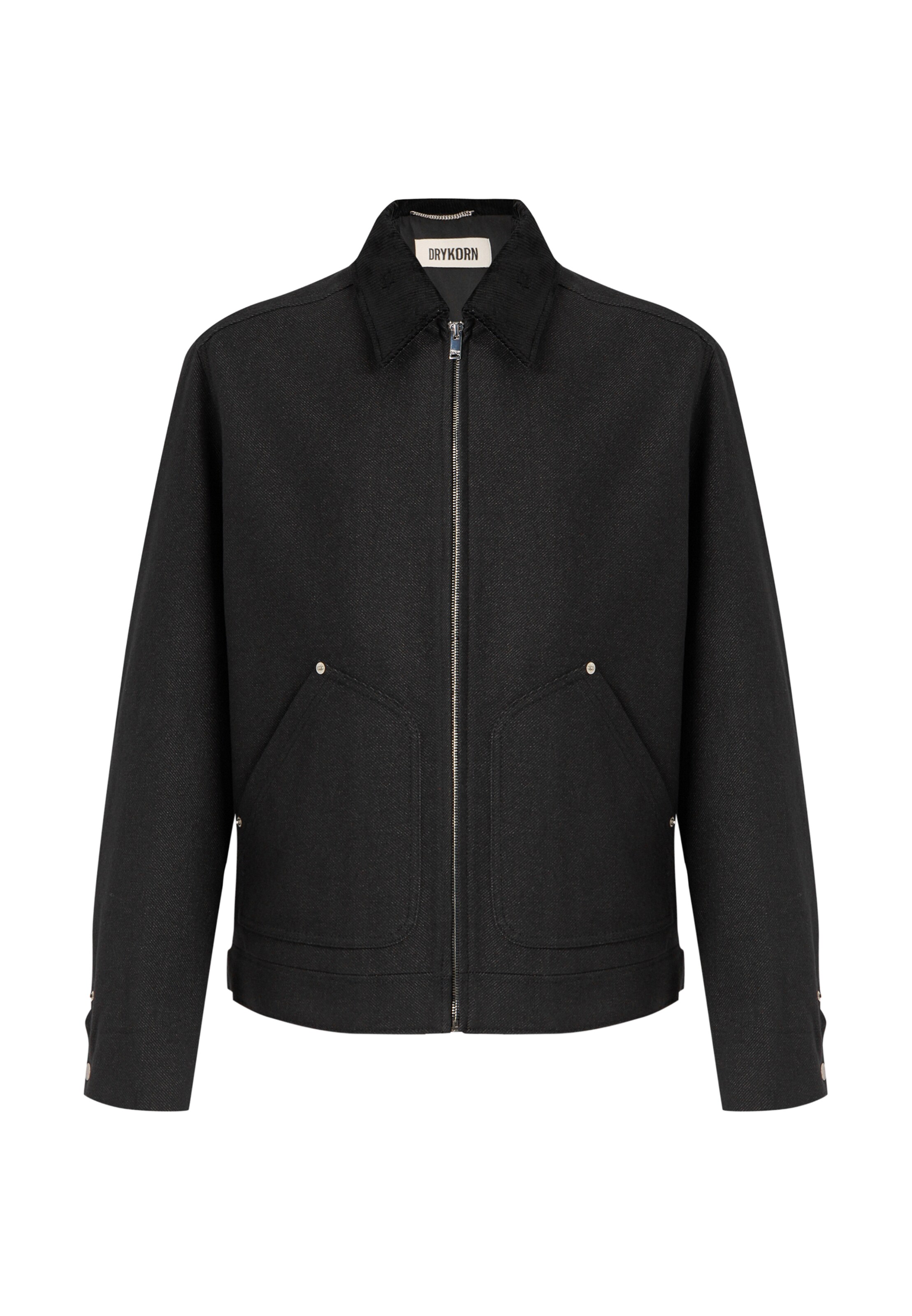 DRYKORN Between-Season Jacket 'RIKALO_2' in Black: front