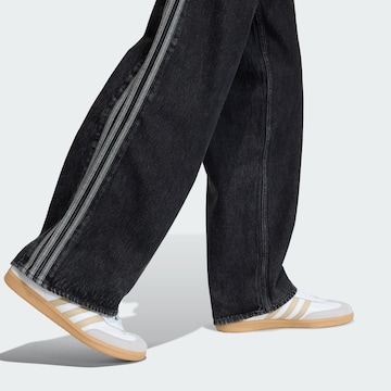 Largi Jeans 'Firebird Adicolor' de la ADIDAS ORIGINALS pe negru