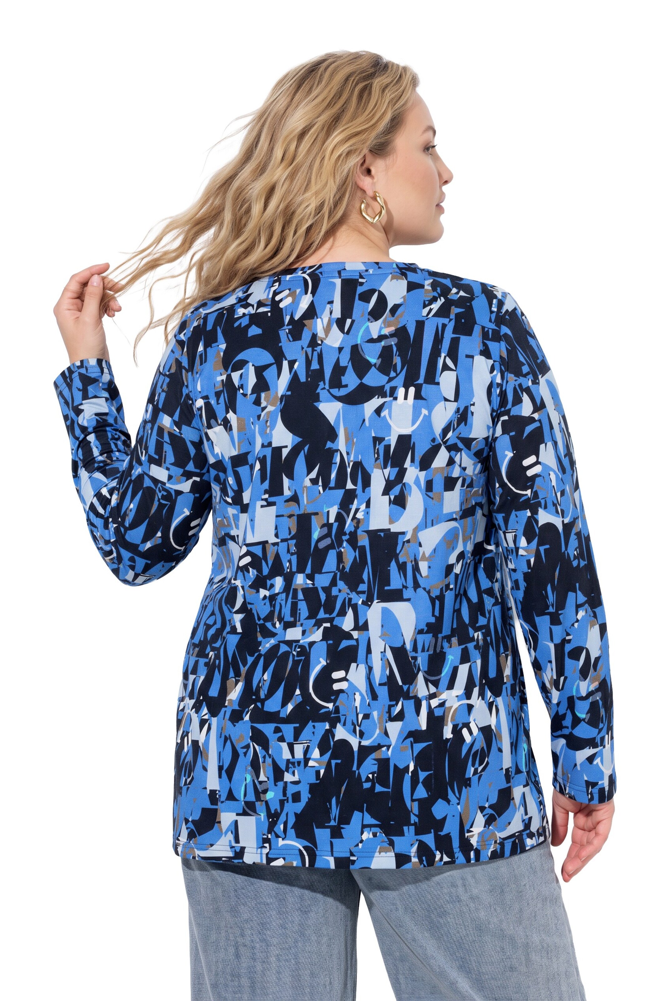 Ulla Popken Shirt in Blue