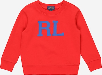 Polo Ralph Lauren Collegepaita värissä punainen: edessä