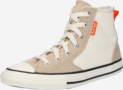 CONVERSE Superge 'Chuck Taylor All Star' | kremna / temno bež / temno oranžna barva, Prikaz izdelka