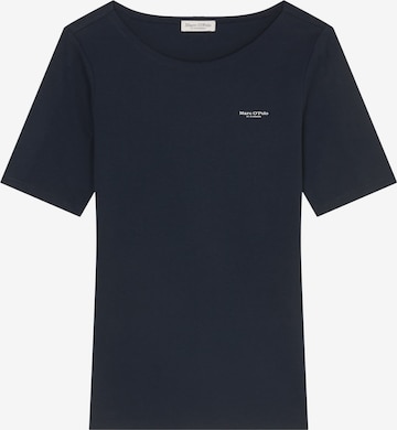 T-shirt Marc O'Polo en bleu : devant