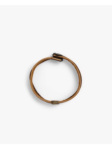 Scalpers Opasek 'Double Prince' – hnědá