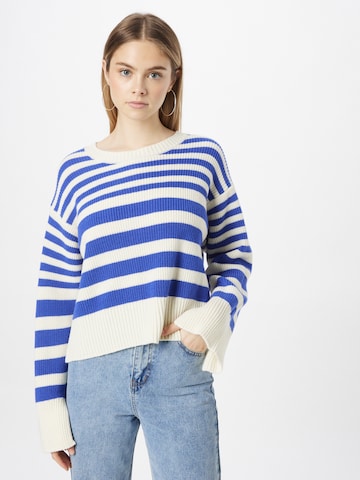 UNITED COLORS OF BENETTON Sweater in Blue: front