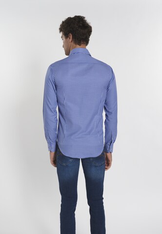 Coupe regular Chemise 'ALEXANDER' DENIM CULTURE en bleu