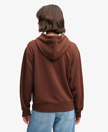 Sweat-shirt 'Vintage Prep' Superdry & Co en marron