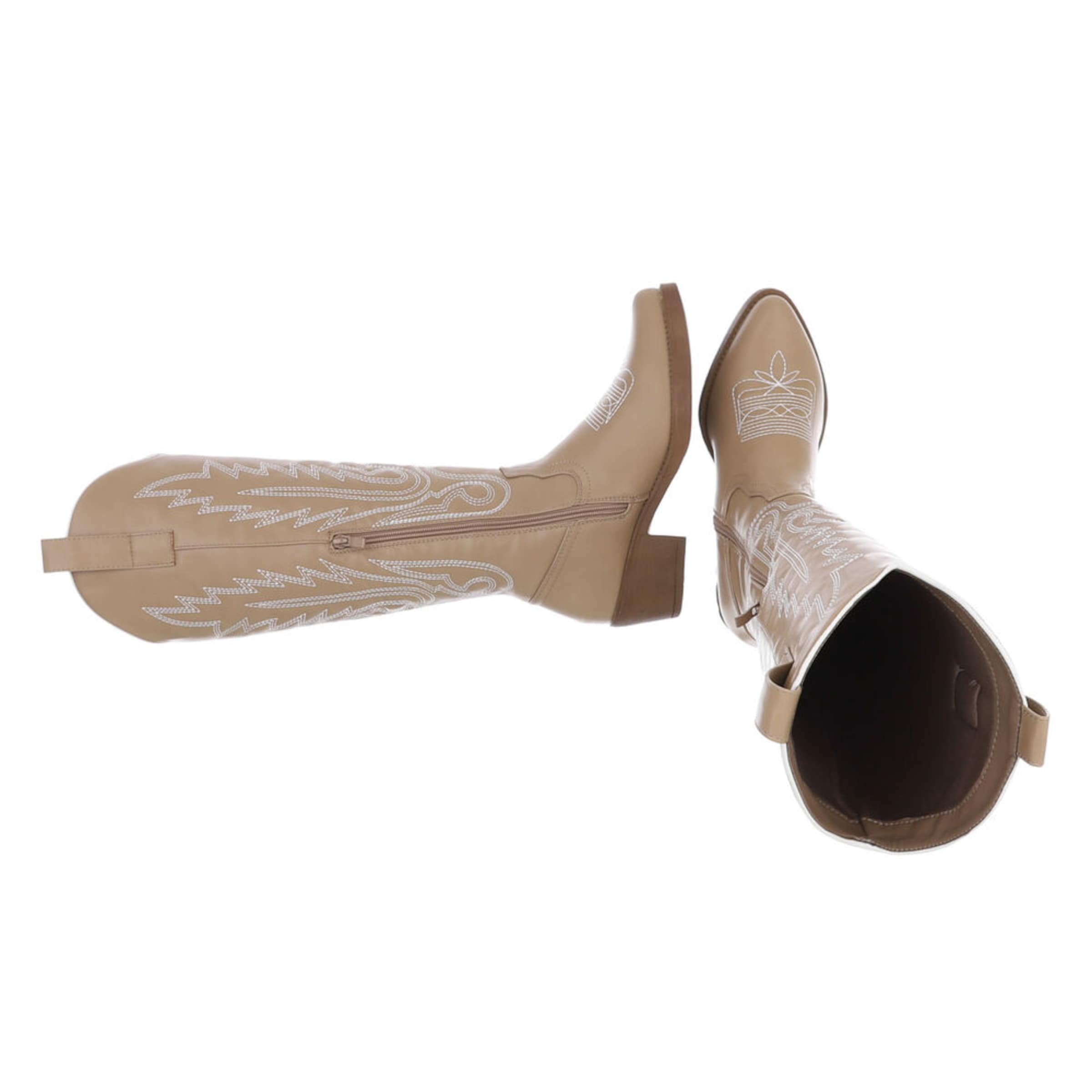 Ital-Design Cowboy Boots in Brown