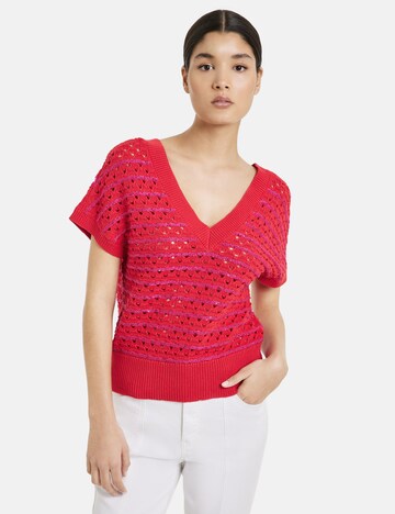 TAIFUN Sweater in Red: front