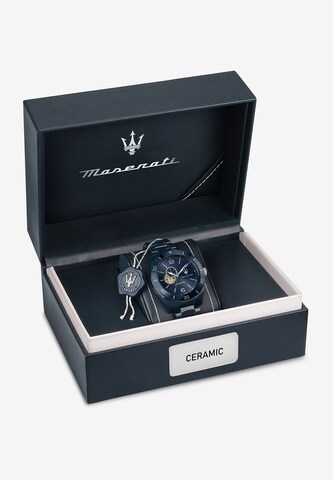 Maserati Analoog horloge in Blauw