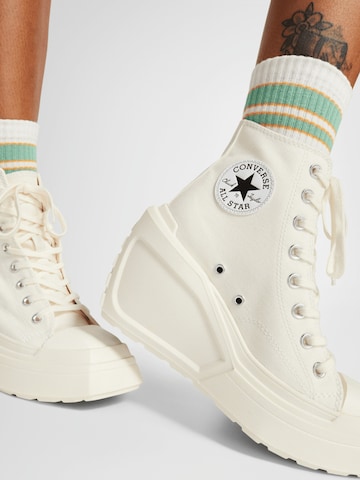 CONVERSE Sneaker low 'Chuck 70 De Luxe Wedge'‌‌‌‌‌ in Beige