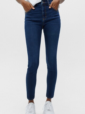 Pull&Bear Skinny Jeans in Blauw