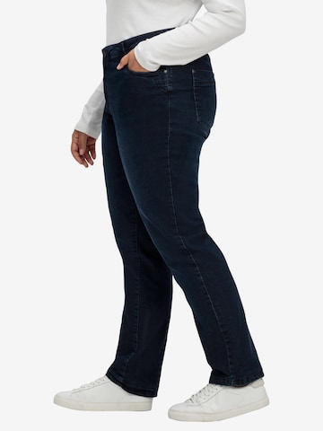 SHEEGO Regular Jeans in Blau