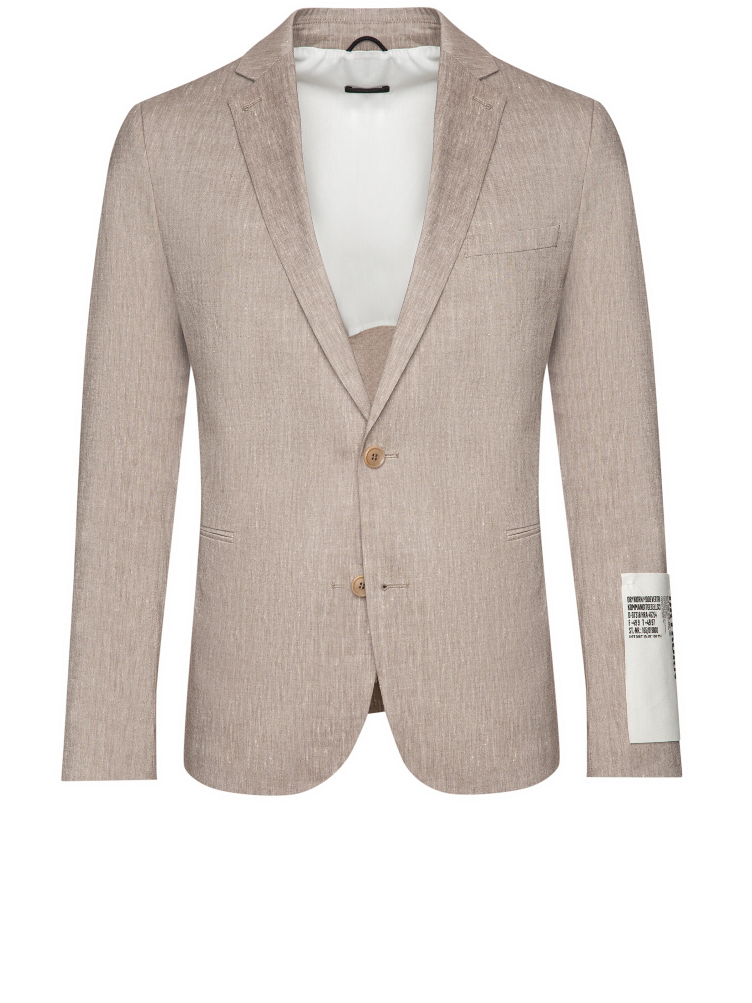DRYKORN Regular Fit Sakko 'Hurley' in Beige: Vorderseite