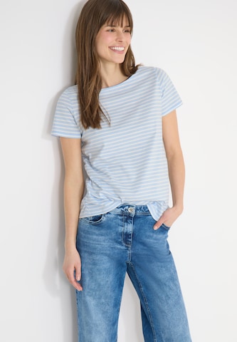 CECIL T-Shirt in Blau: Vorderseite
