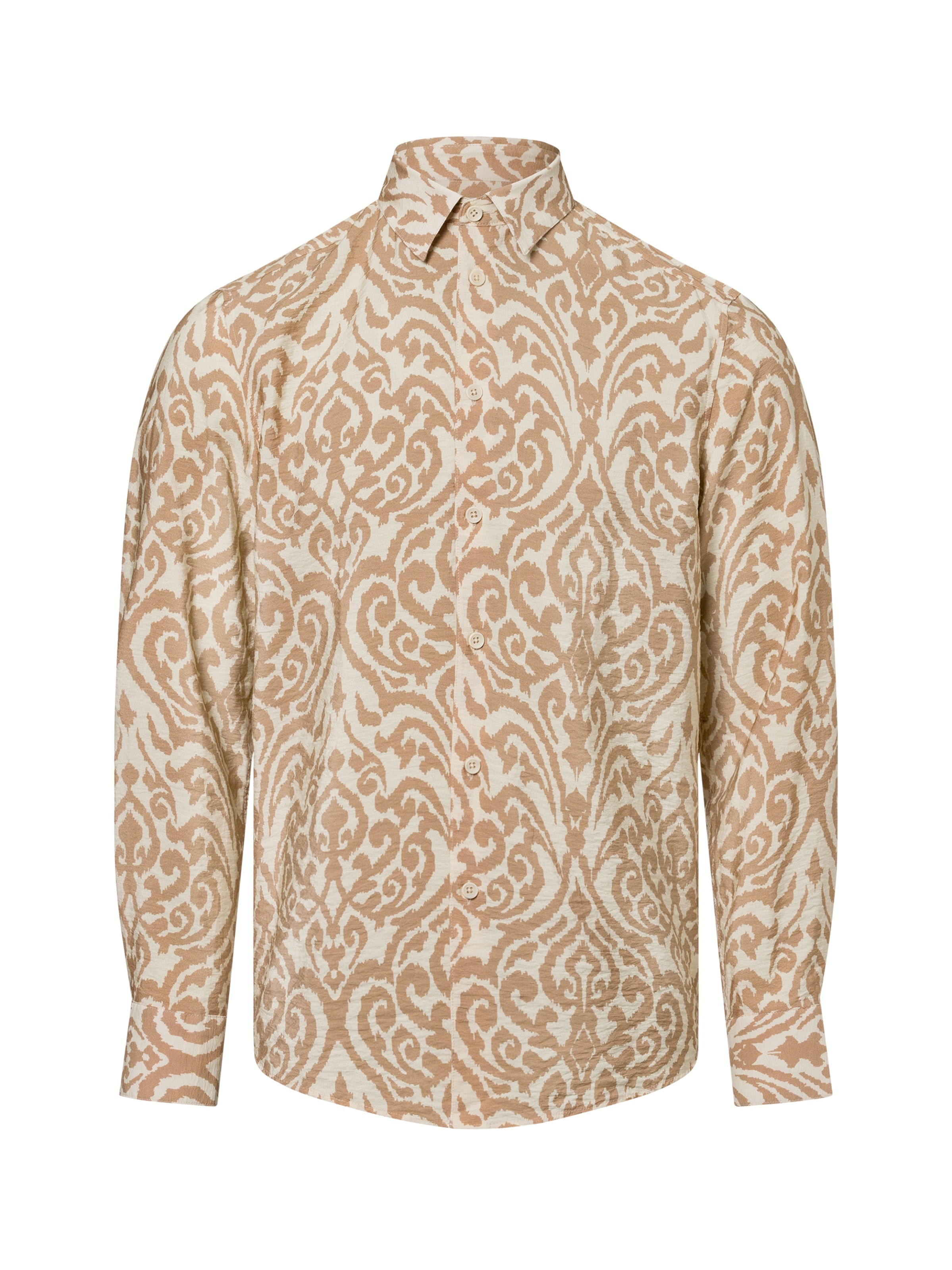 DRYKORN Overhemd 'Ramis' in Beige: voorkant