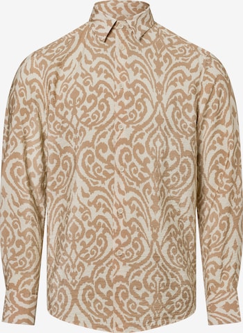 DRYKORN Overhemd 'Ramis' in Beige: voorkant