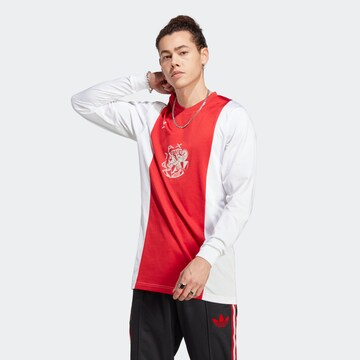 T-Shirt 'Ajax' ADIDAS ORIGINALS en rouge : devant
