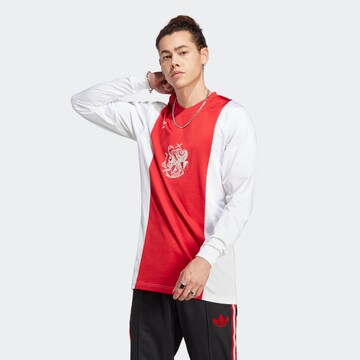 ADIDAS ORIGINALS Shirt 'Ajax' in Red: front