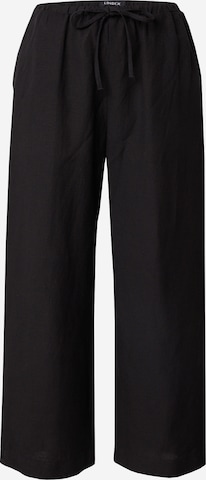 Lindex Regular Pants 'Bella' in Black: front